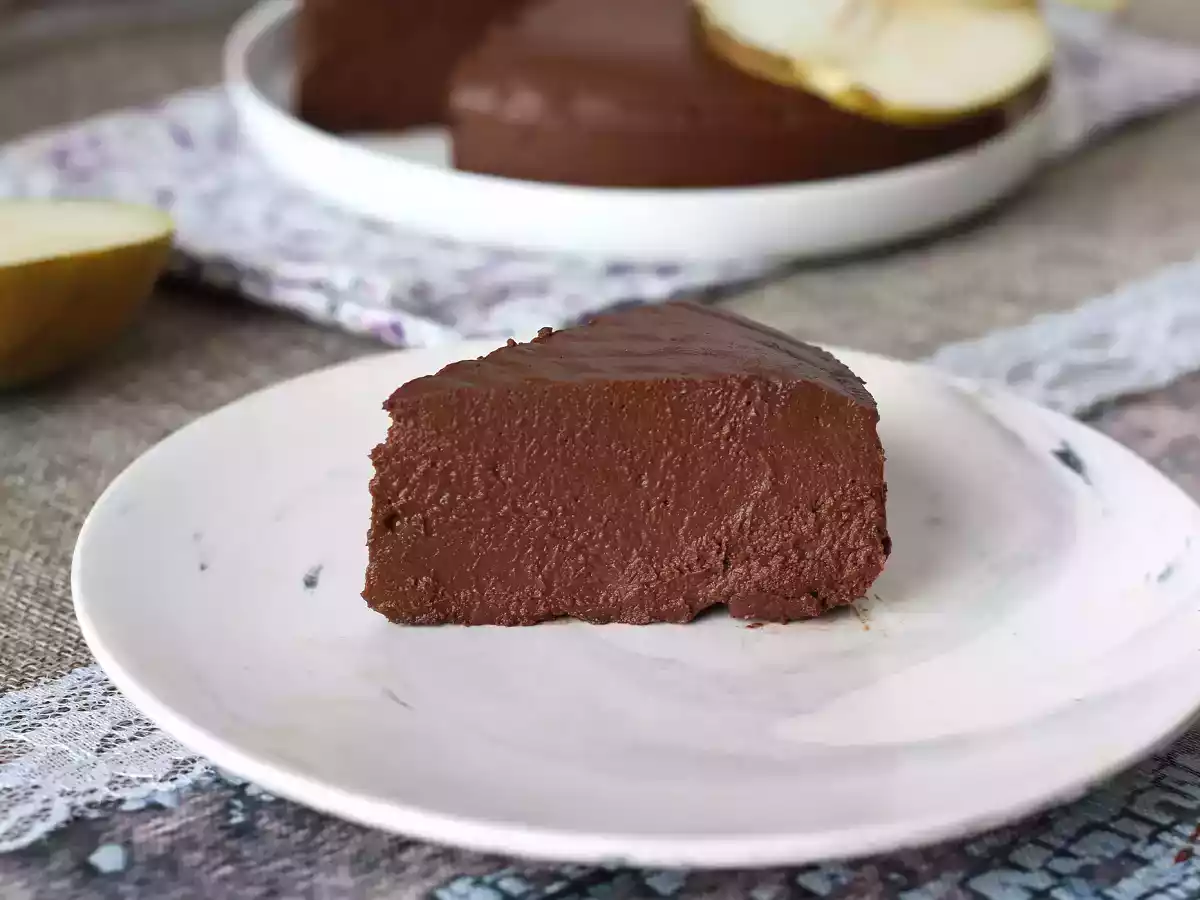 Fudge de chocolate com pera, o doce americano feito com 2 ingredientes - foto 7