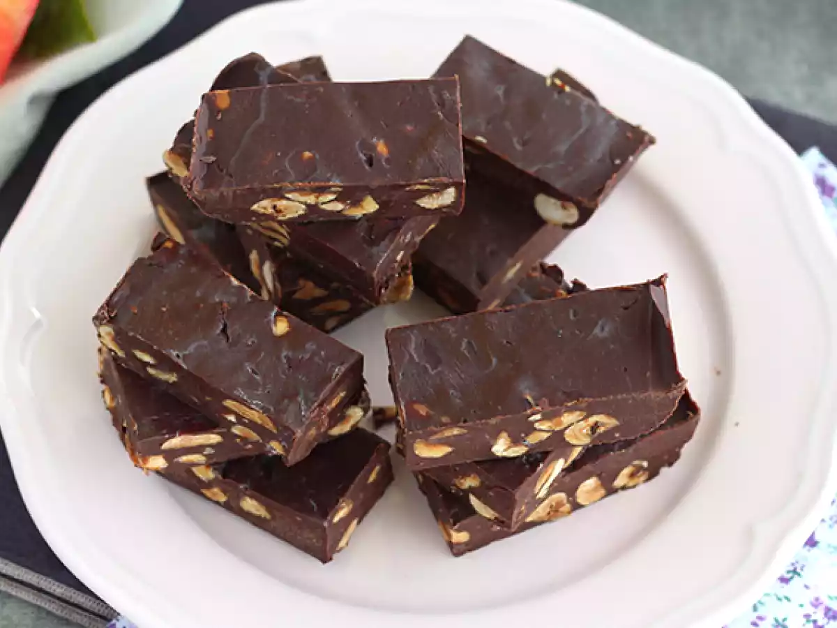 Fudge de chocolate e avelãs - foto 2