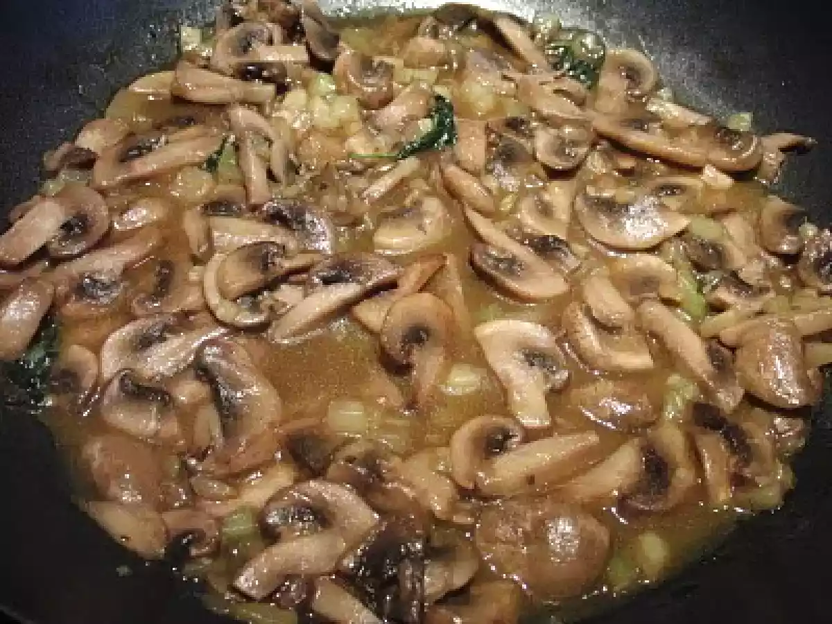 Fusilli com cogumelos - foto 2