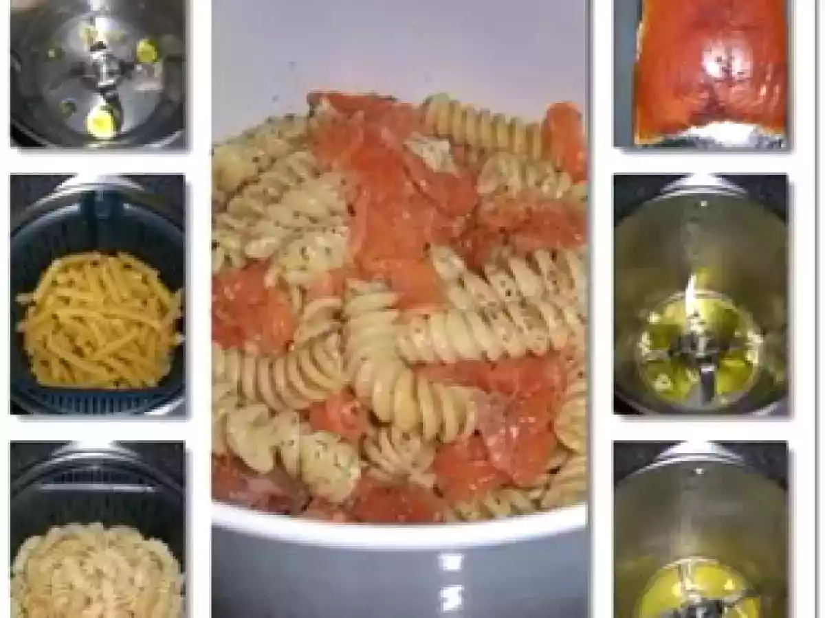 Fusilli com Salmão fumado & Oregãos