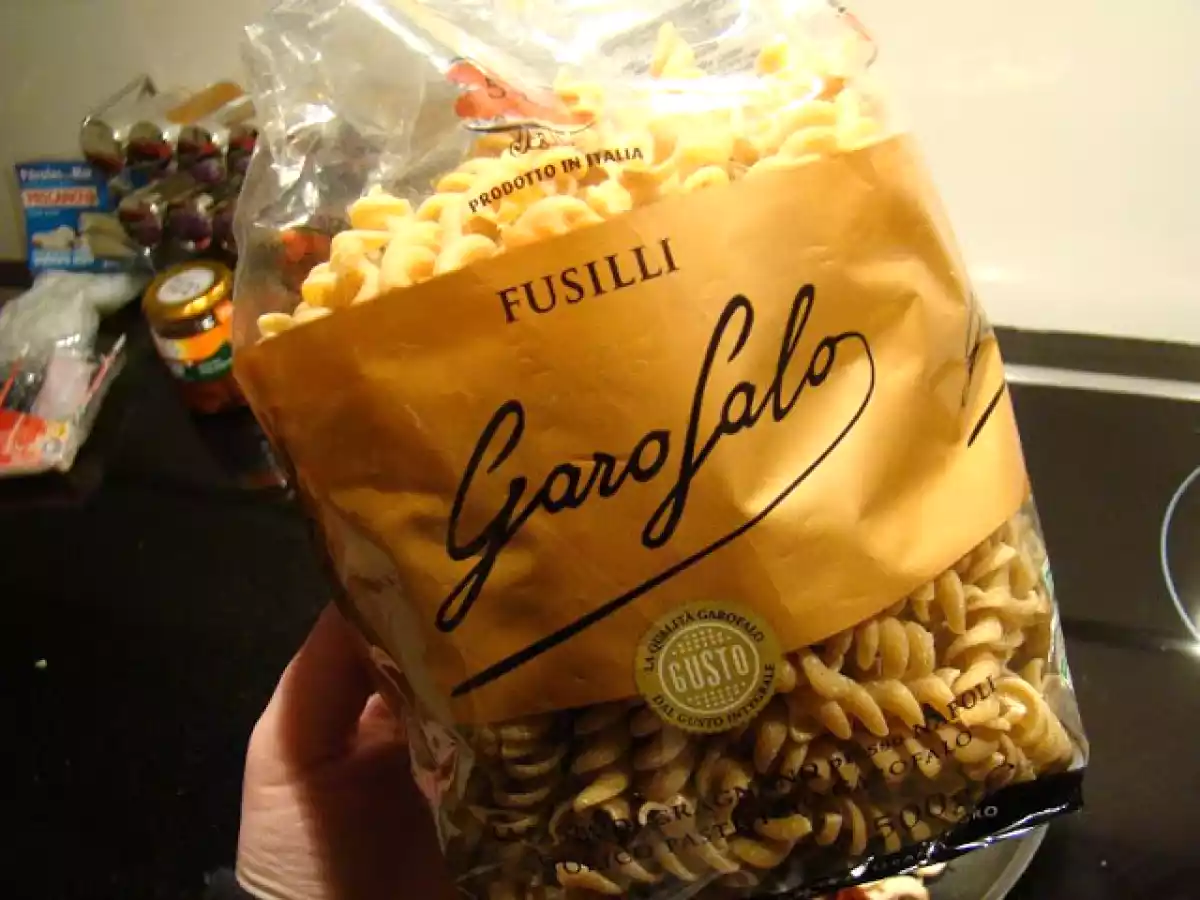 Fusilli Integral com Cogumelos, Tomate Seco e Passas - foto 2