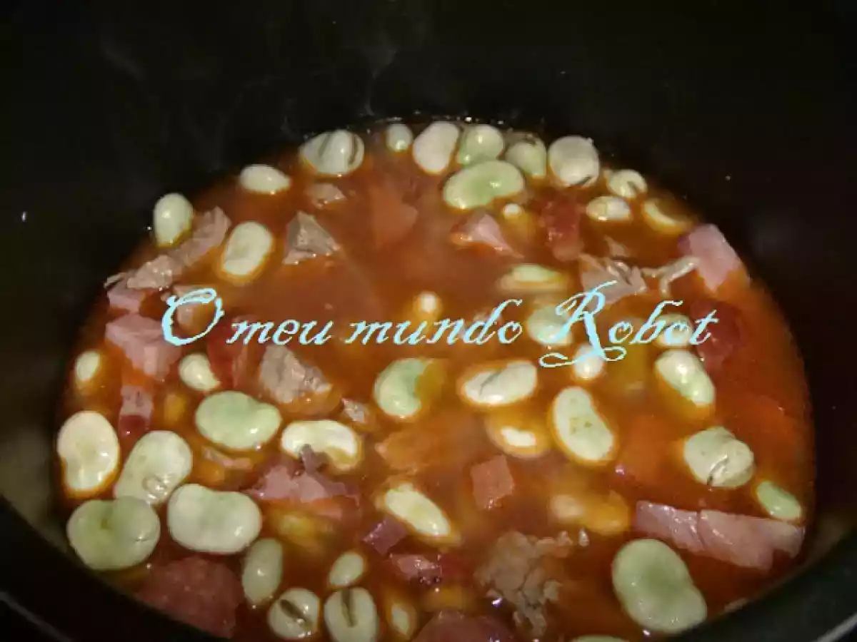 FussionCook - Favas guisadas com carne de vaca