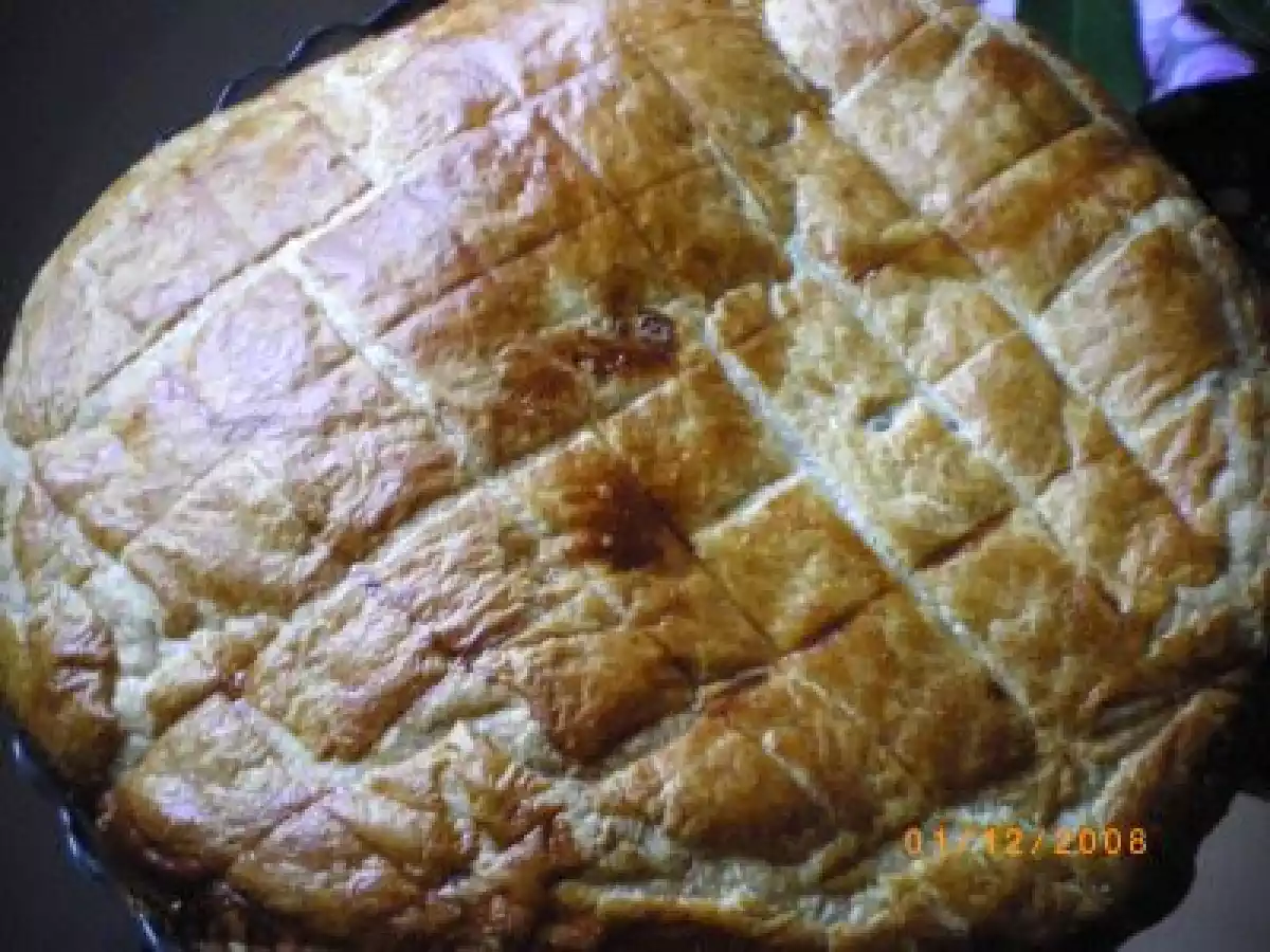 Galette des rois de chocolate