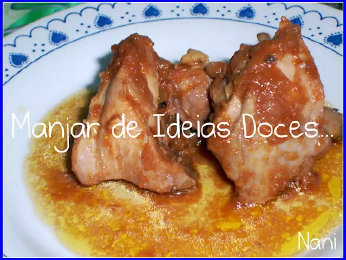 Galinha com Tomate e Molho de Soja - foto 2