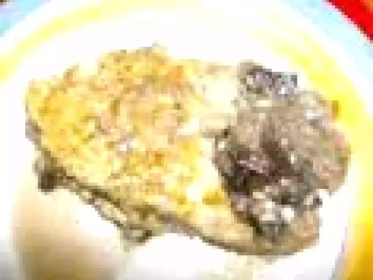 Garoupa com cogumelos