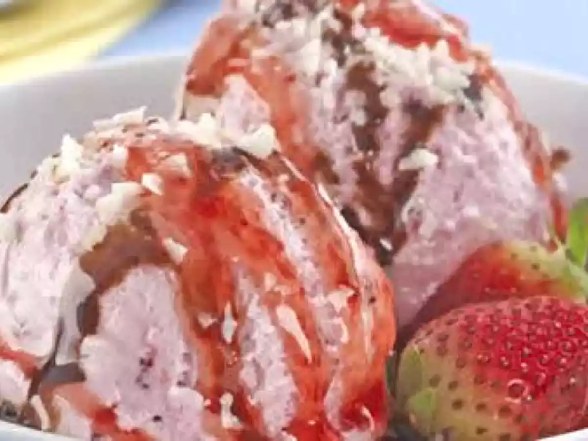 Gelado com Iogurte