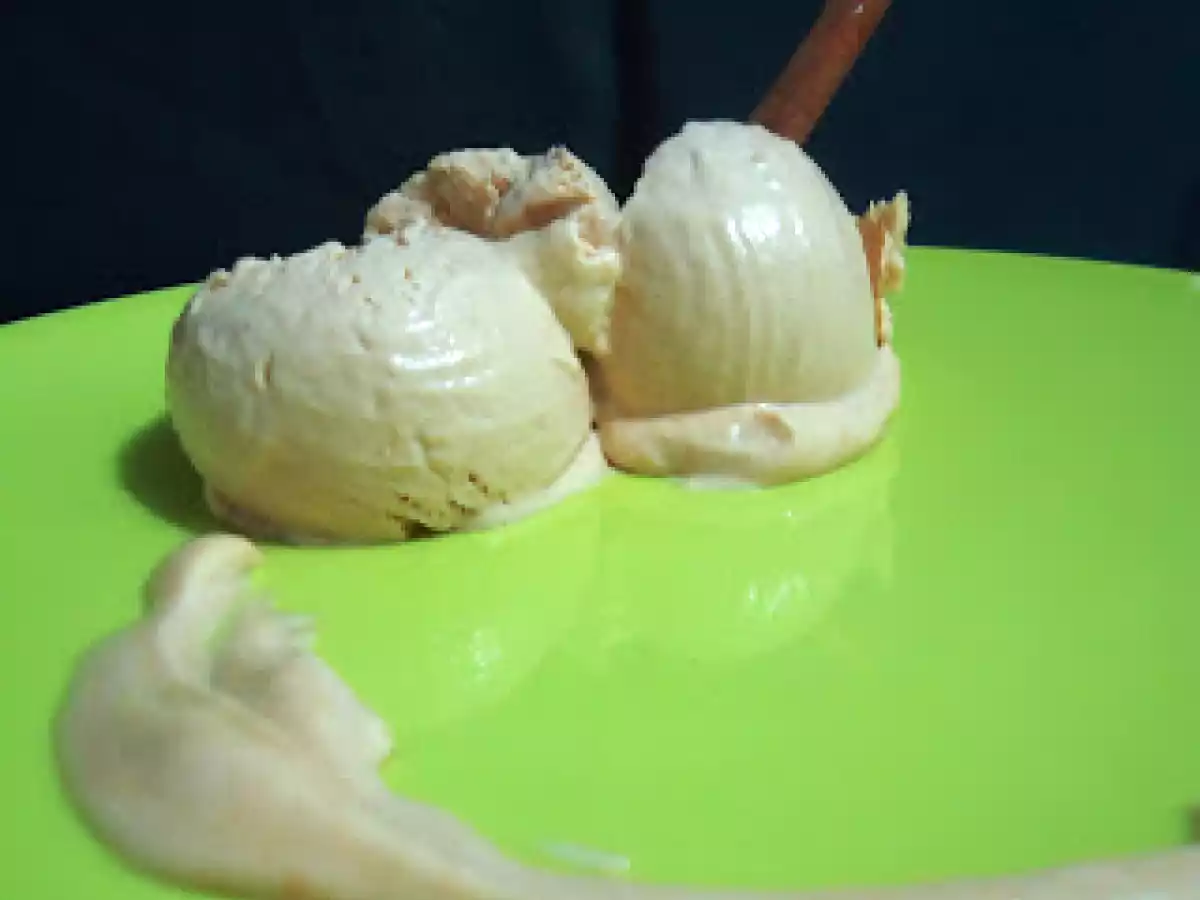 Gelado de Manteiga de Amendoim