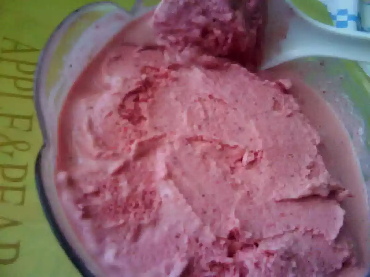 Gelado de Morango