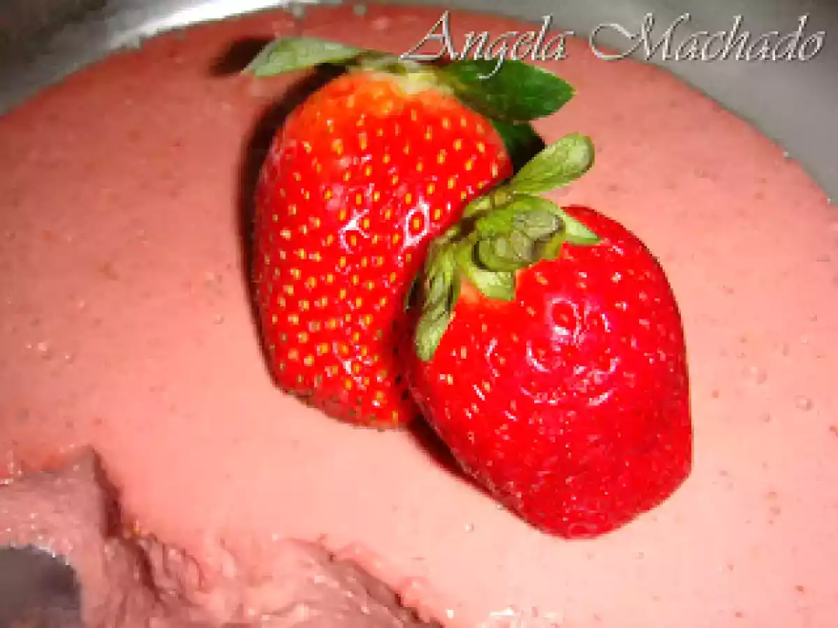 Gelado de Morango