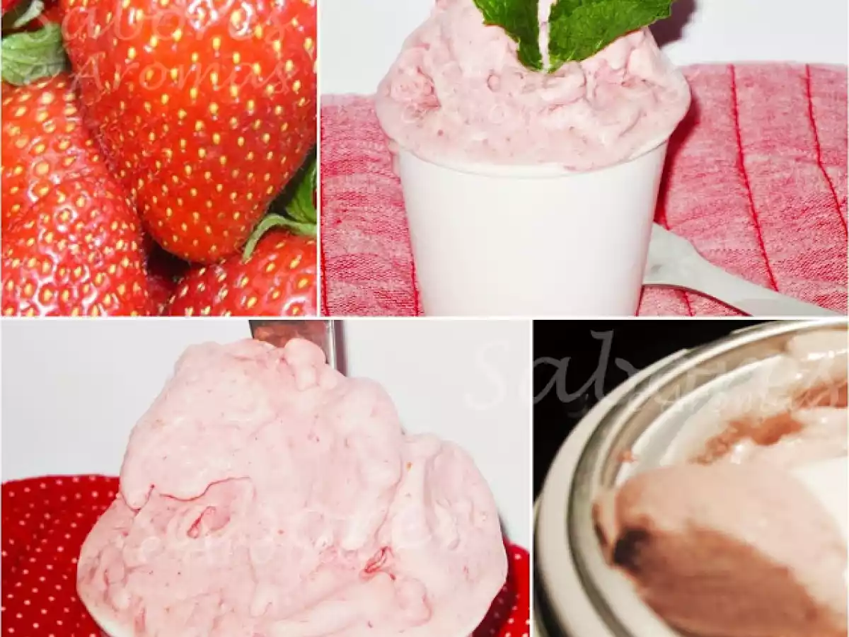 Gelado de Morango