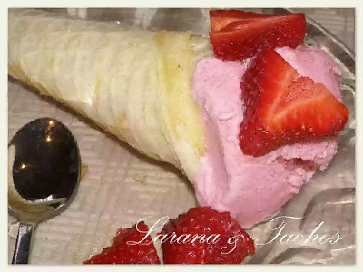 Gelado de Morango e iogurte - foto 2