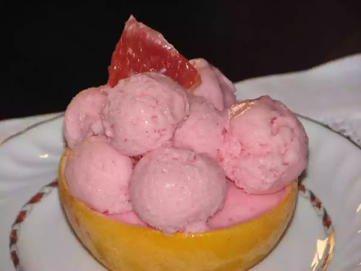 Gelado de Toranja - Dia Rosa