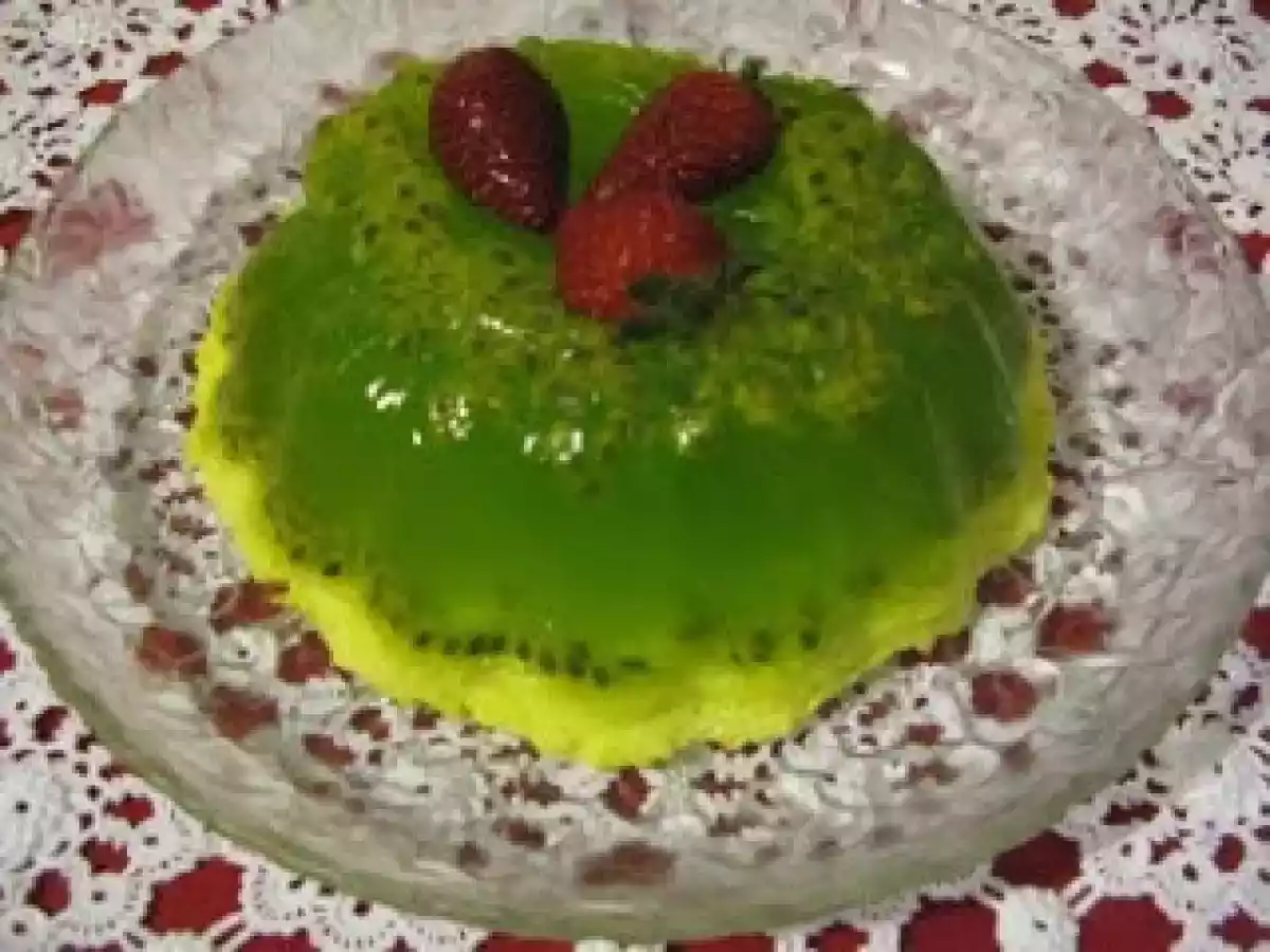 GELATINA COM CLARAS E MARACUJÁ