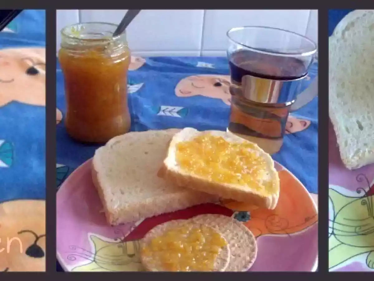 Geleia de casca de laranja - Bimby