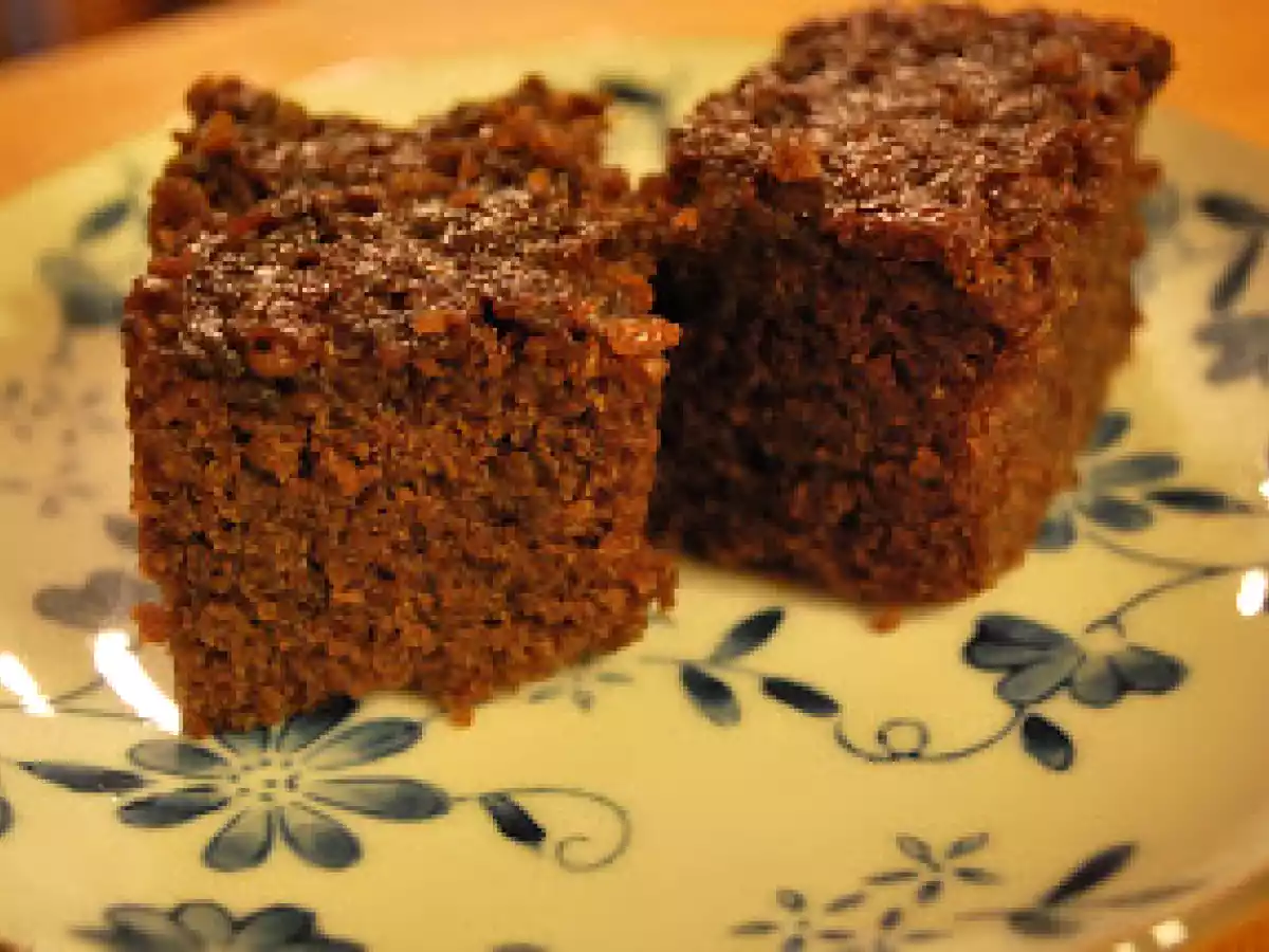 Gingerbread com cerveja preta