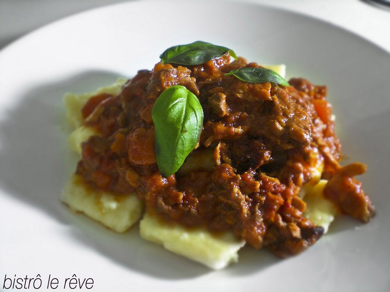 Gnocchi ragù alla bolognese Receita Petitchef