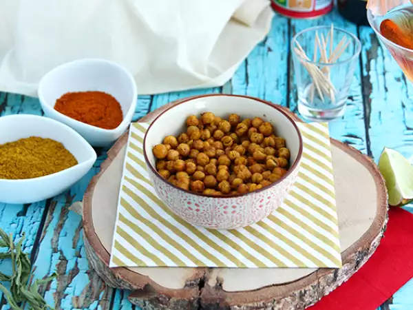 Receita Grão-de-bico torrado