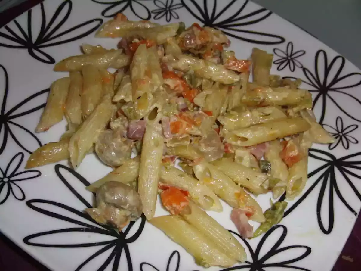 Gratin de macarrão e espargos - foto 3