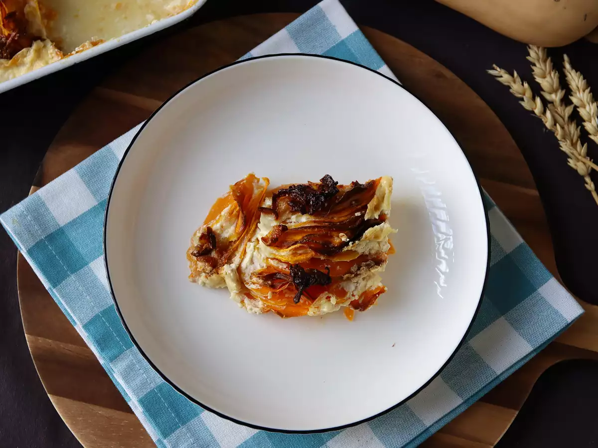 Gratinado de abóbora manteiga (butternut) na Air Fryer - foto 6