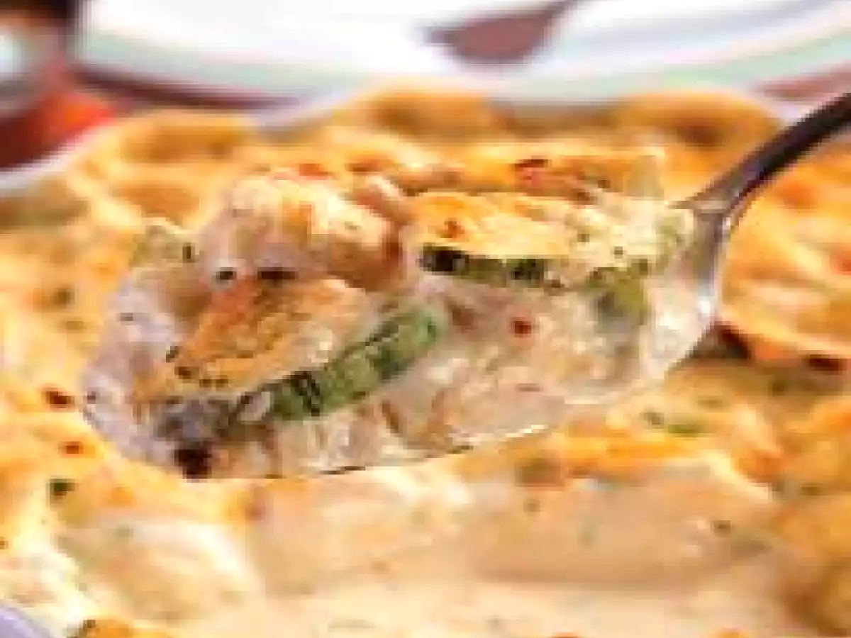 Gratinado de abobrinha e palmito