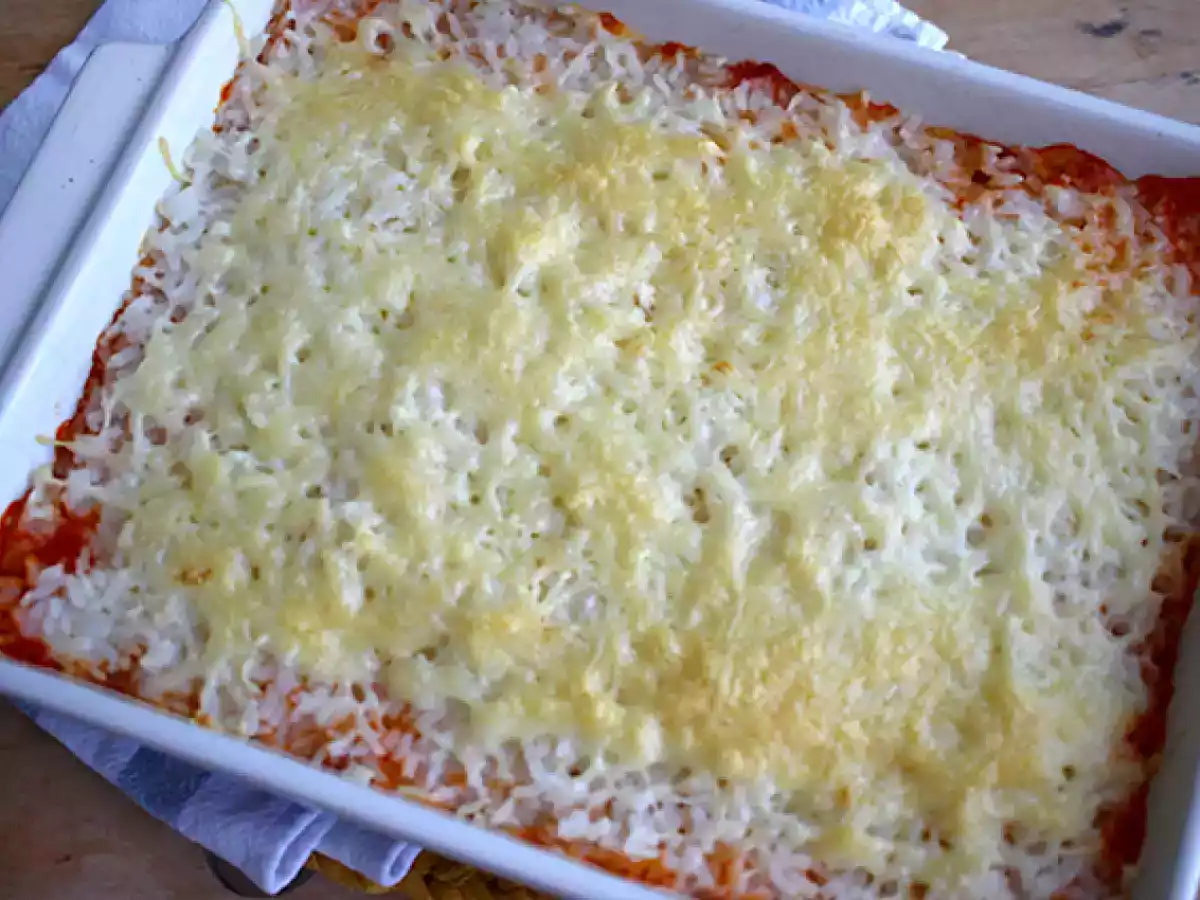 Gratinado de arroz com tomate - foto 5