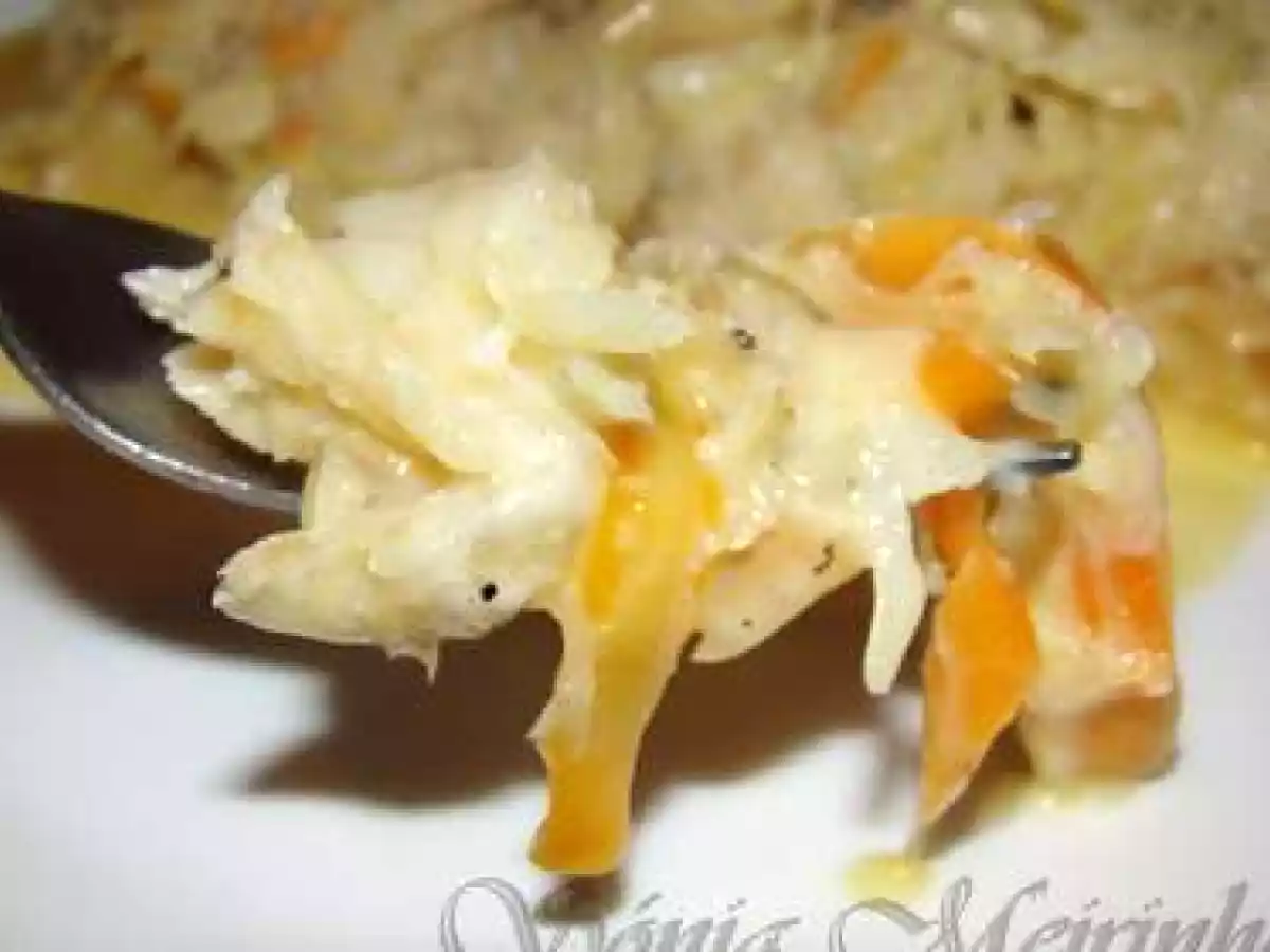 Gratinado de Bacalhau com Legumes e Bechamel - foto 3
