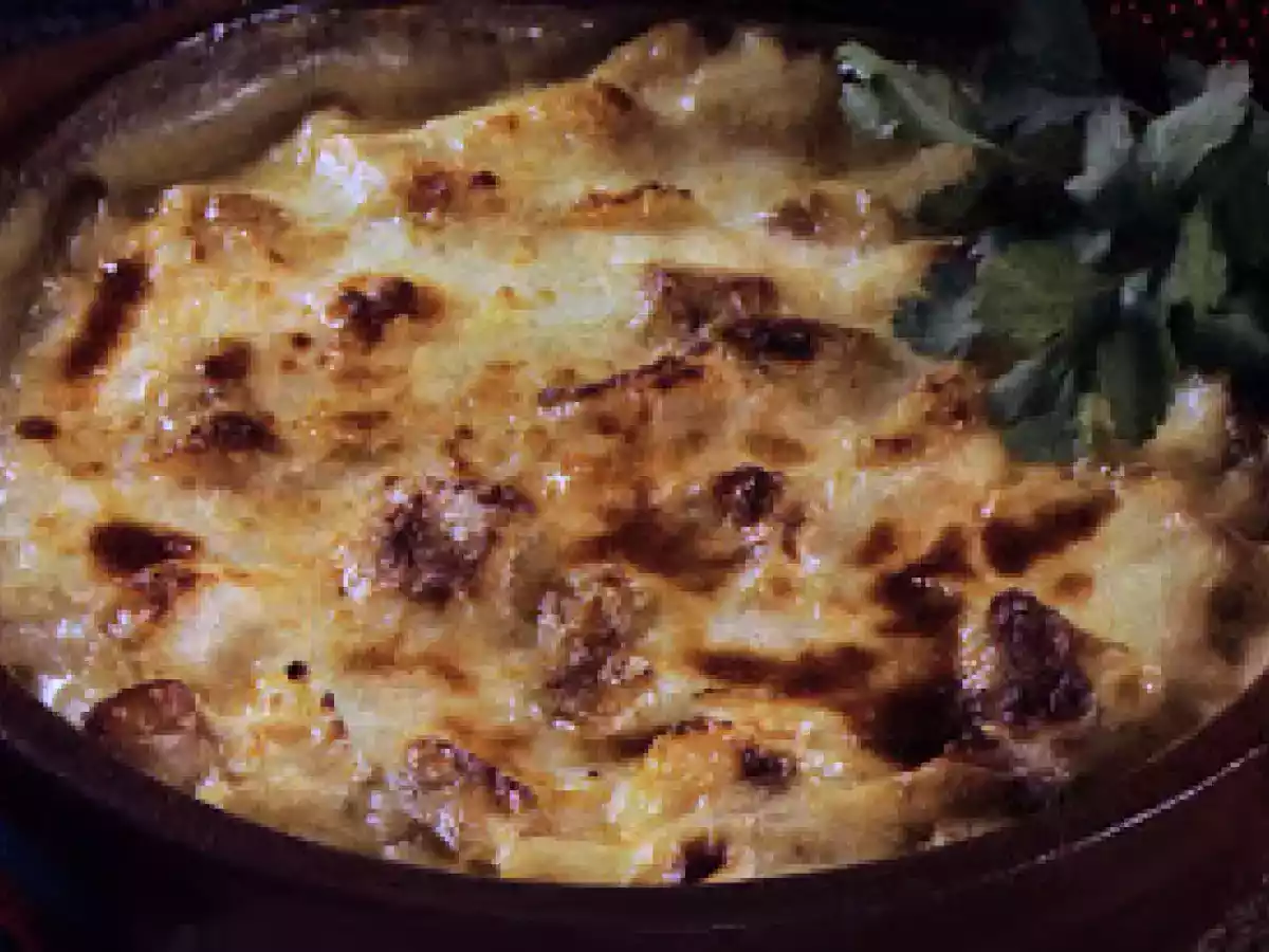 Gratinado de Bacalhau e Batata-Doce