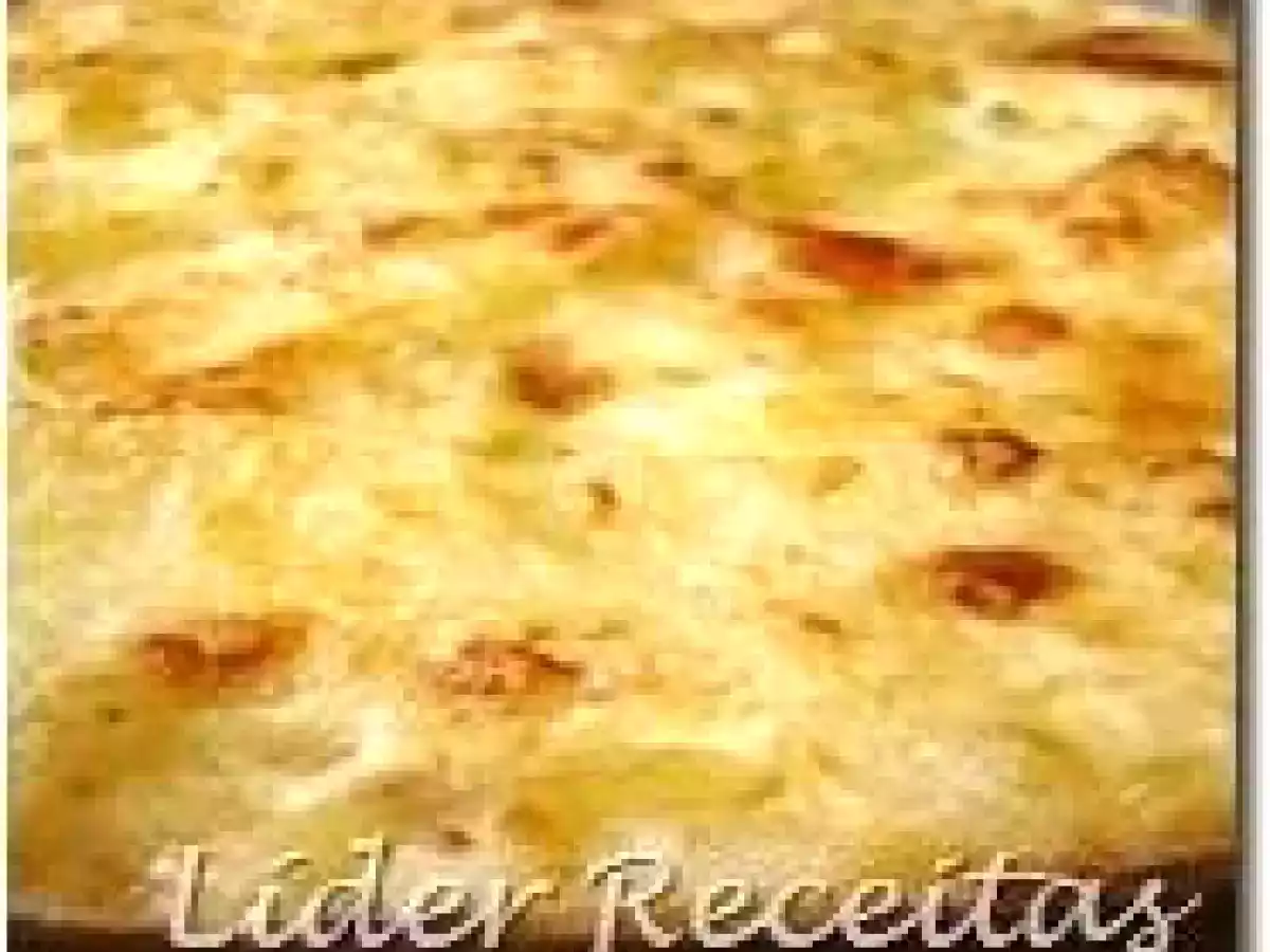 Gratinado de Batata-Doce com Carne Seca