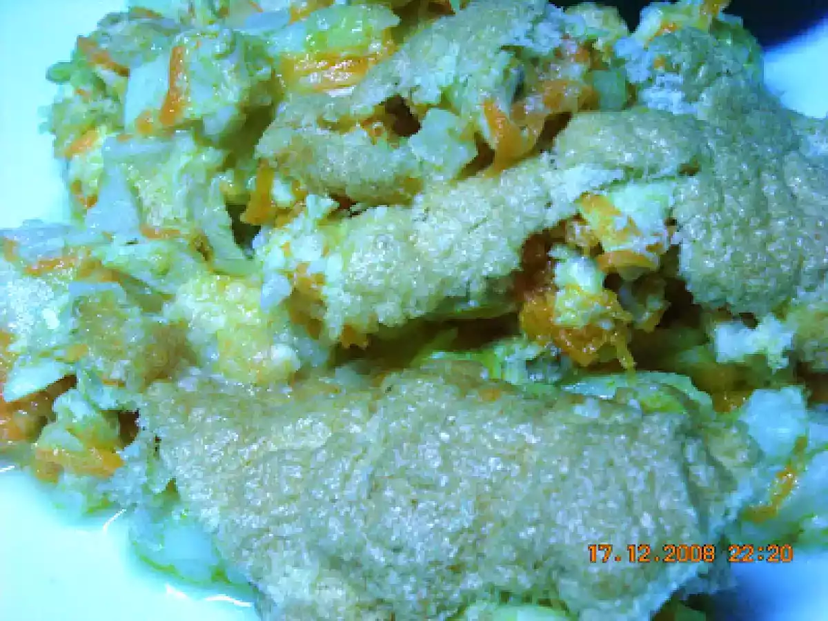 Gratinado de Couve Flor e Frango