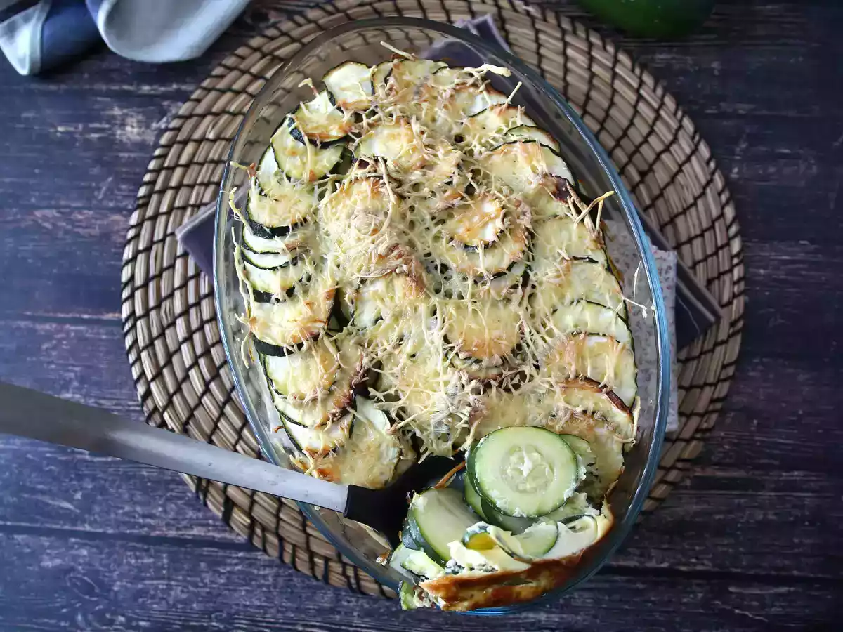 Gratinado de curgetes (abobrinhas) - foto 2