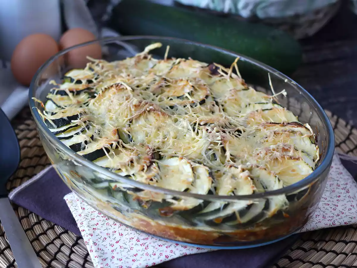 Gratinado de curgetes (abobrinhas) - foto 4