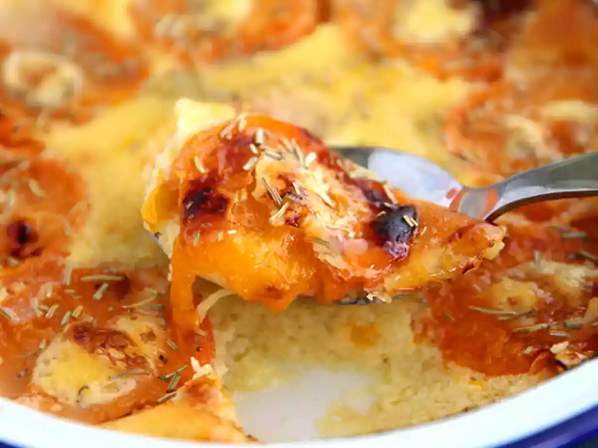 Gratinado de Damasco (alperce) com leite de coco - foto 3
