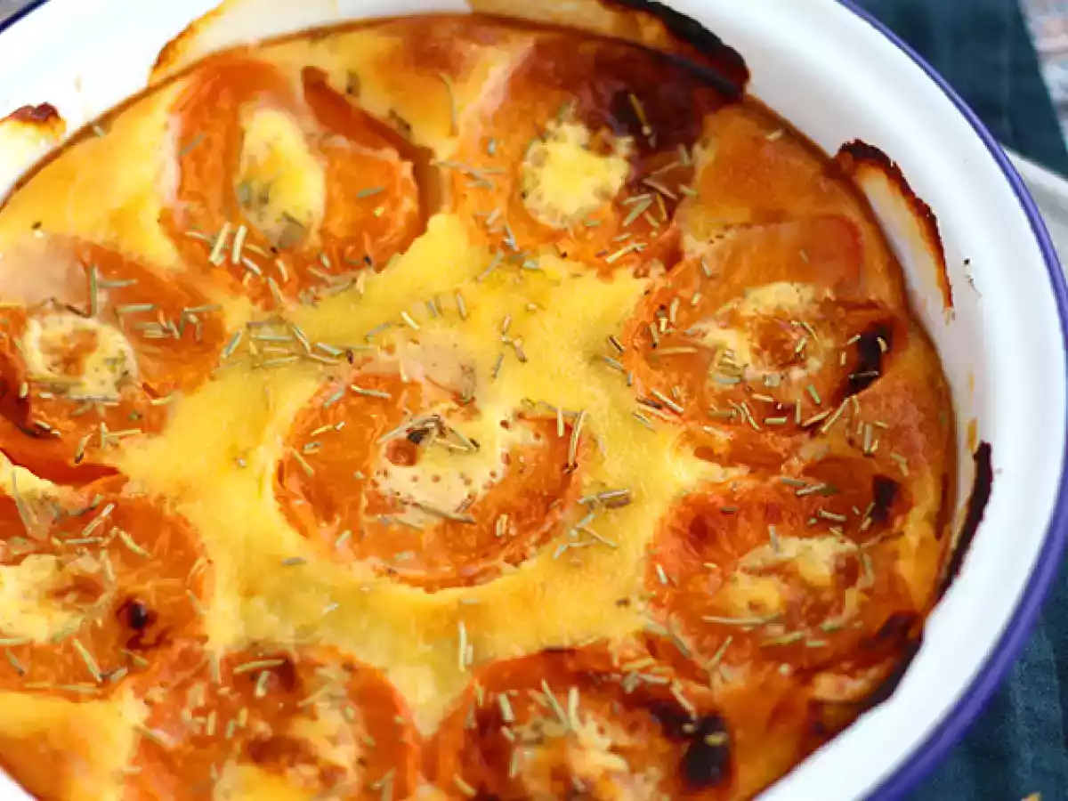 Gratinado de Damasco (alperce) com leite de coco - foto 4