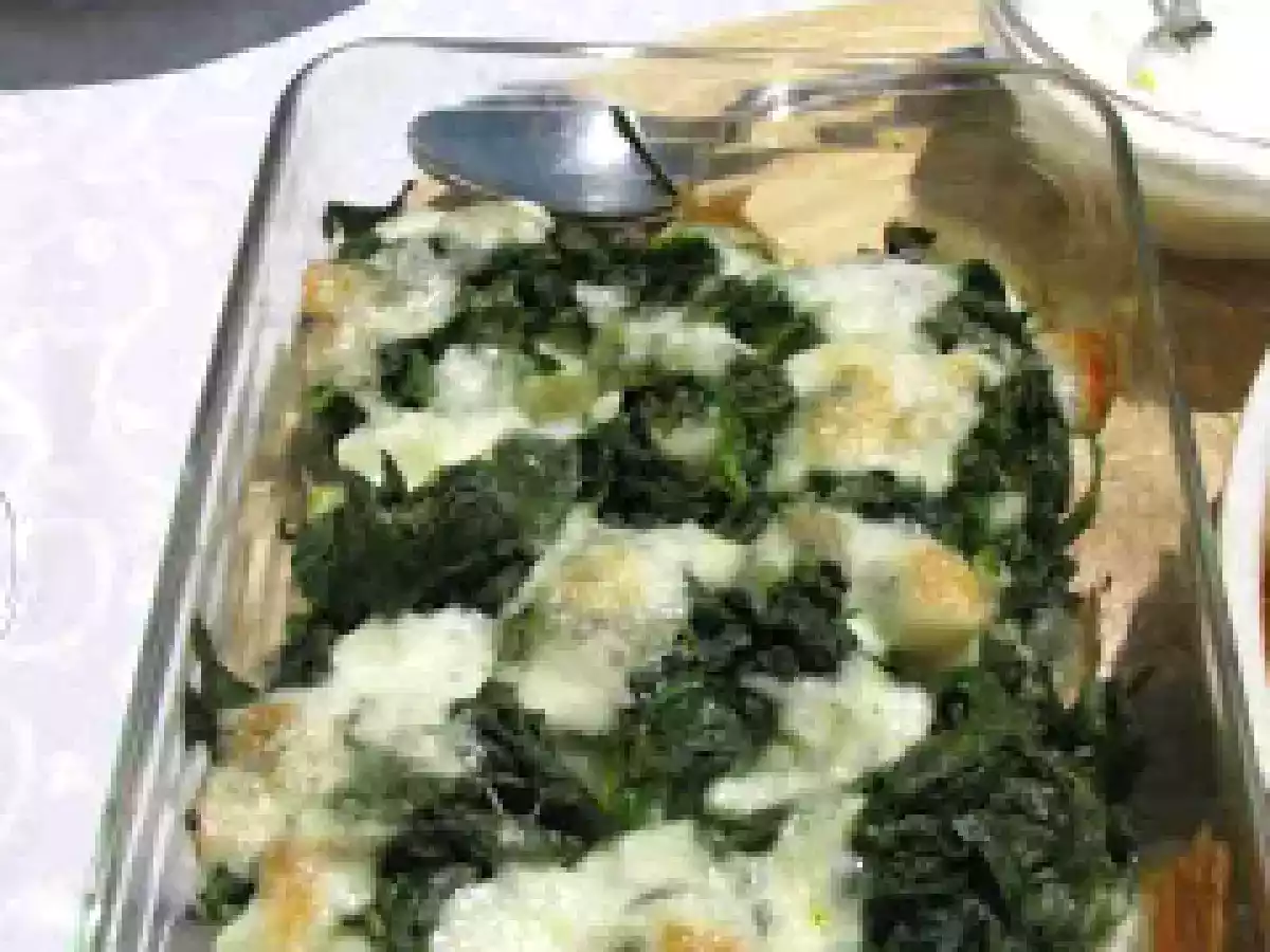 Gratinado de Espinafres