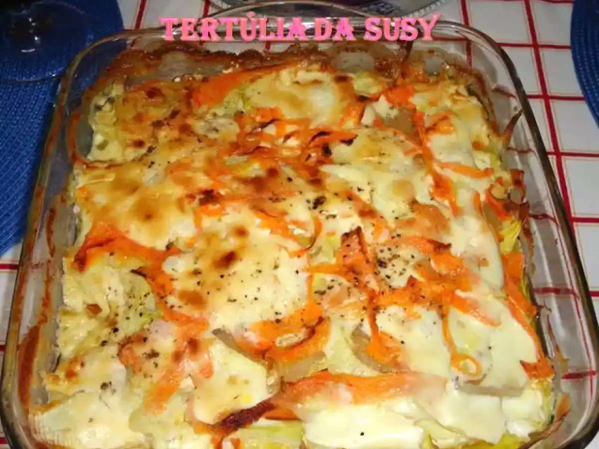 Gratinado de legumes