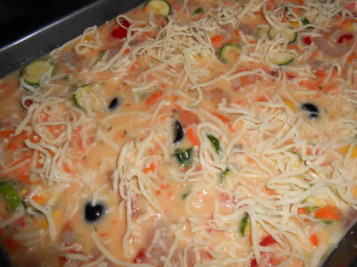 Gratinado de legumes, camarão e delícias do mar - foto 2