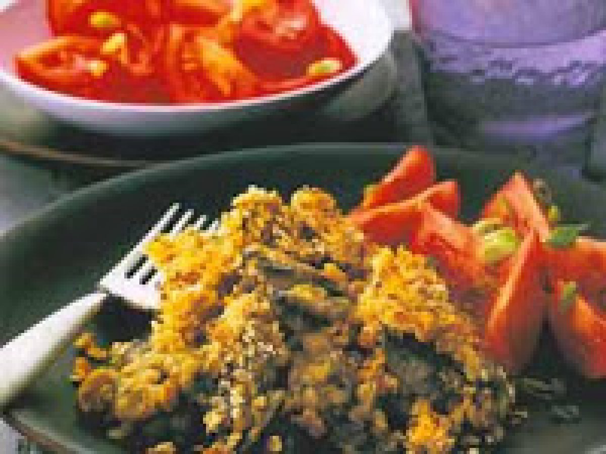 Gratinado de Lentilha e Aveia (lacto)