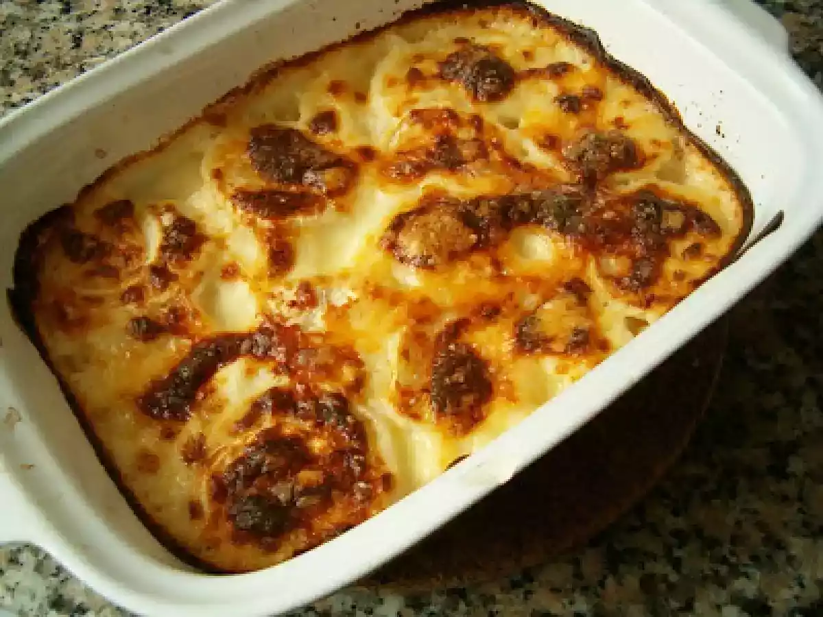 Gratinado de nabo