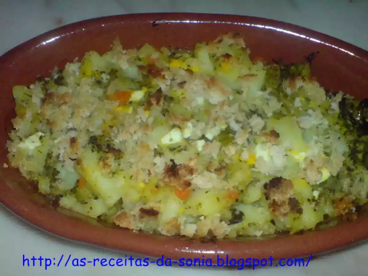Gratinado de peixe com legumes - foto 3