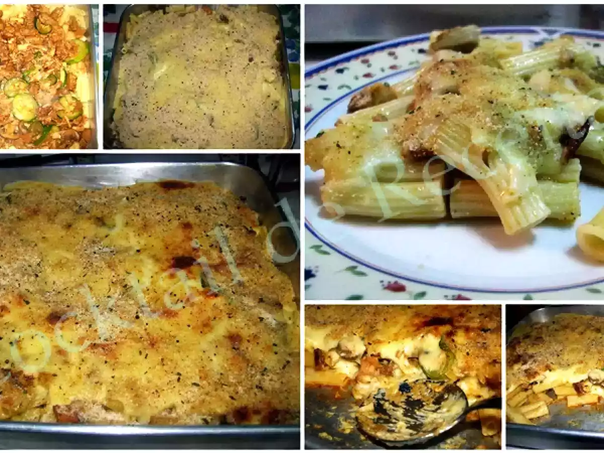 Gratinado de Rigatoni