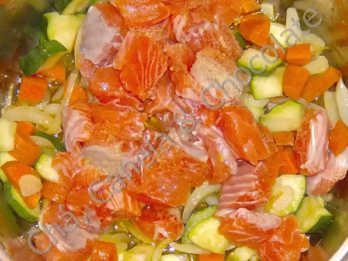 Gratinado de Salmão e Vegetais - foto 3