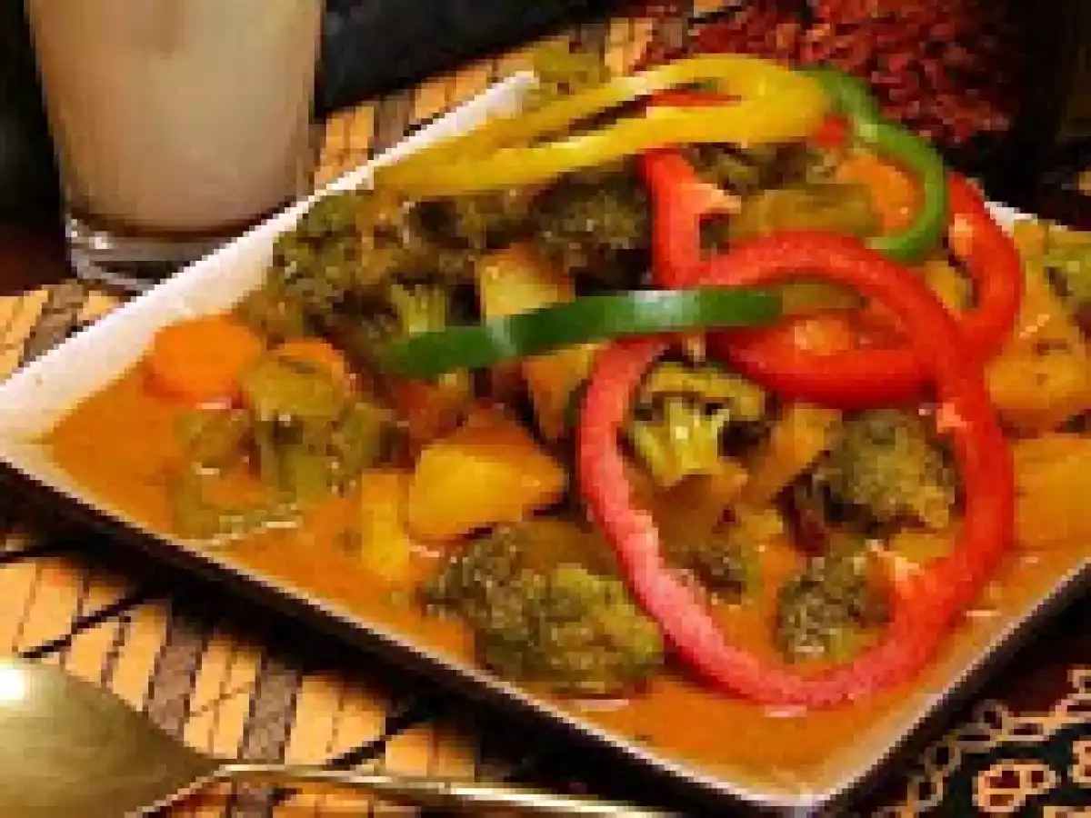 Guisado de Vegetais (vegana)