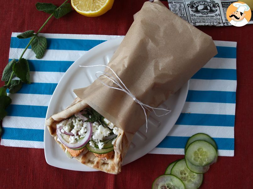 Gyros de salmão com molho tzatziki: Uma Fusão De Sabores Irresistível! - foto 3