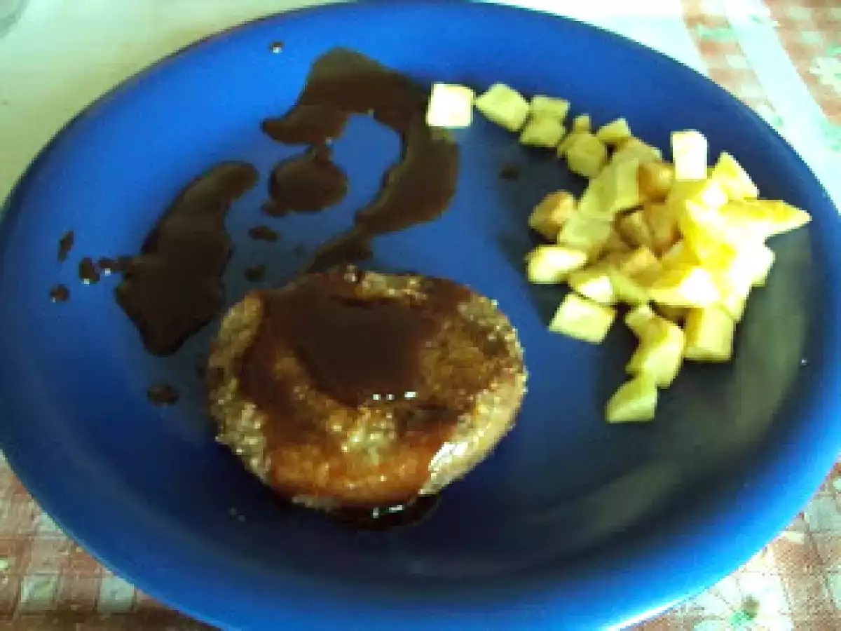 Hamburger Com Molho de Chocolate