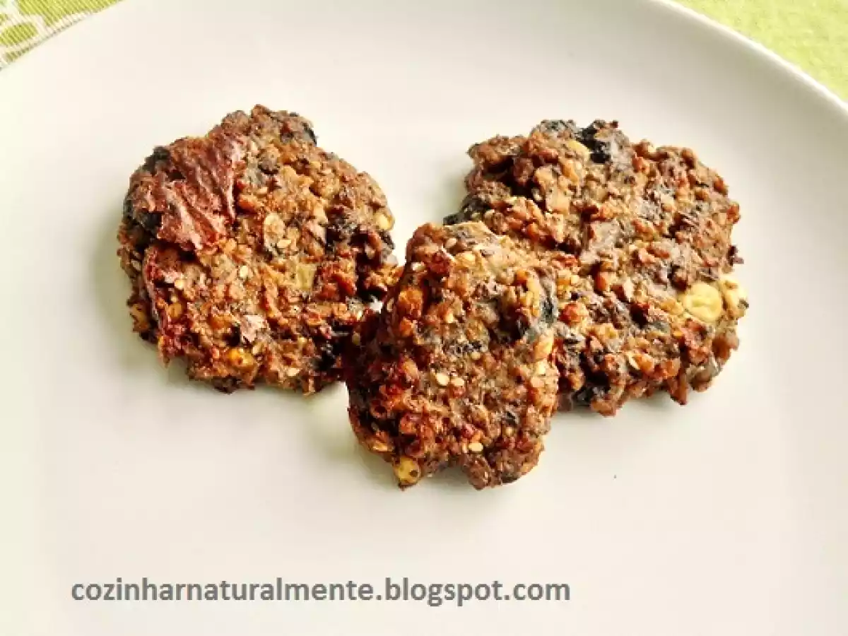 Hamburger de soja no forno