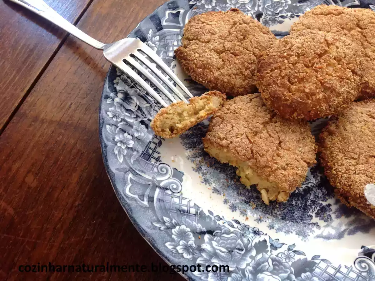 Hamburgers de soja, sésamo e amêndoas - foto 3