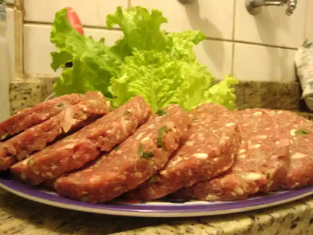 Hamburguer caseiro