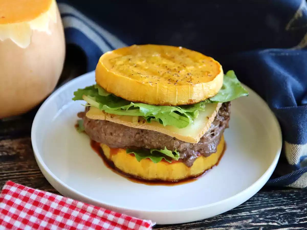 Hambúrguer de abóbora (sem pão!) - foto 4