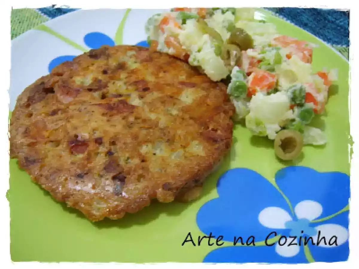 Hamburguer de arroz