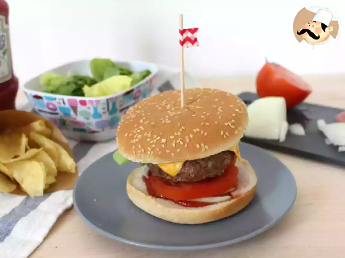Hamburguer de carne de vaca